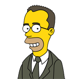HG als Simpson
