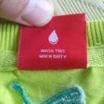 Wash this when dirty